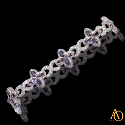 "Trebol Infinito" Pulse Blue