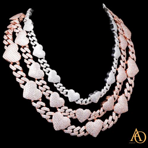 "Corazon" Cuban Chain