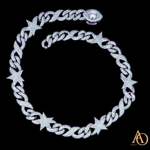 "Estrellas" Cuban Chain