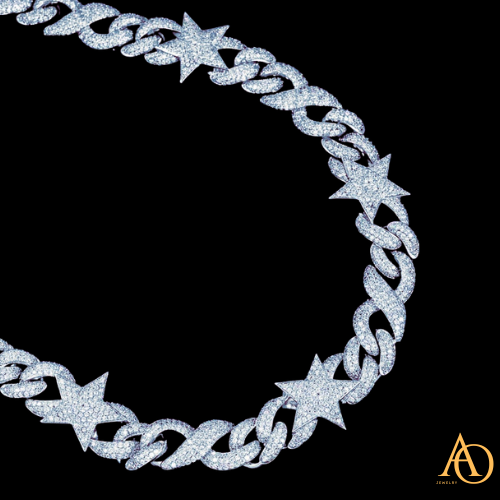 "Estrellas" Cuban Chain